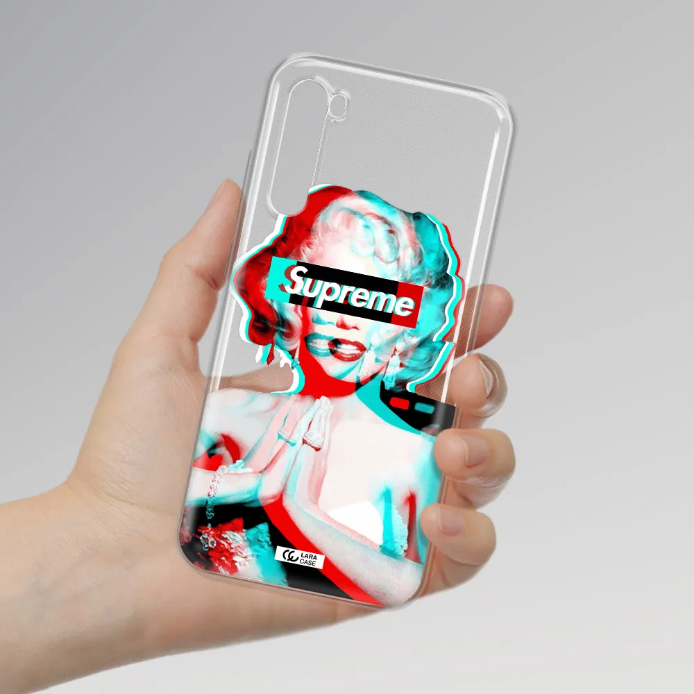 Marilyn Monroe Supreme Xiaomi Redmi Note 8T Clear Tpu Case