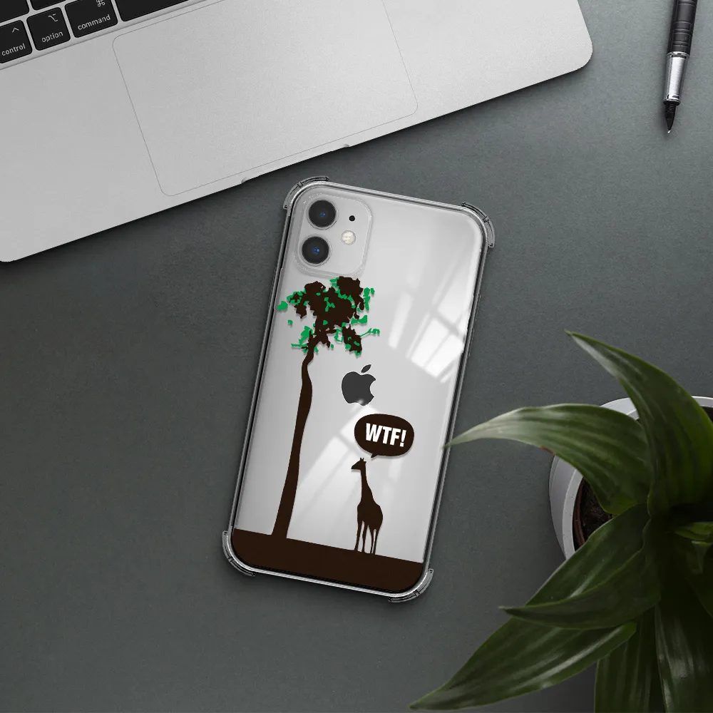Wtf Apple iPhone 11 Clear PC Case