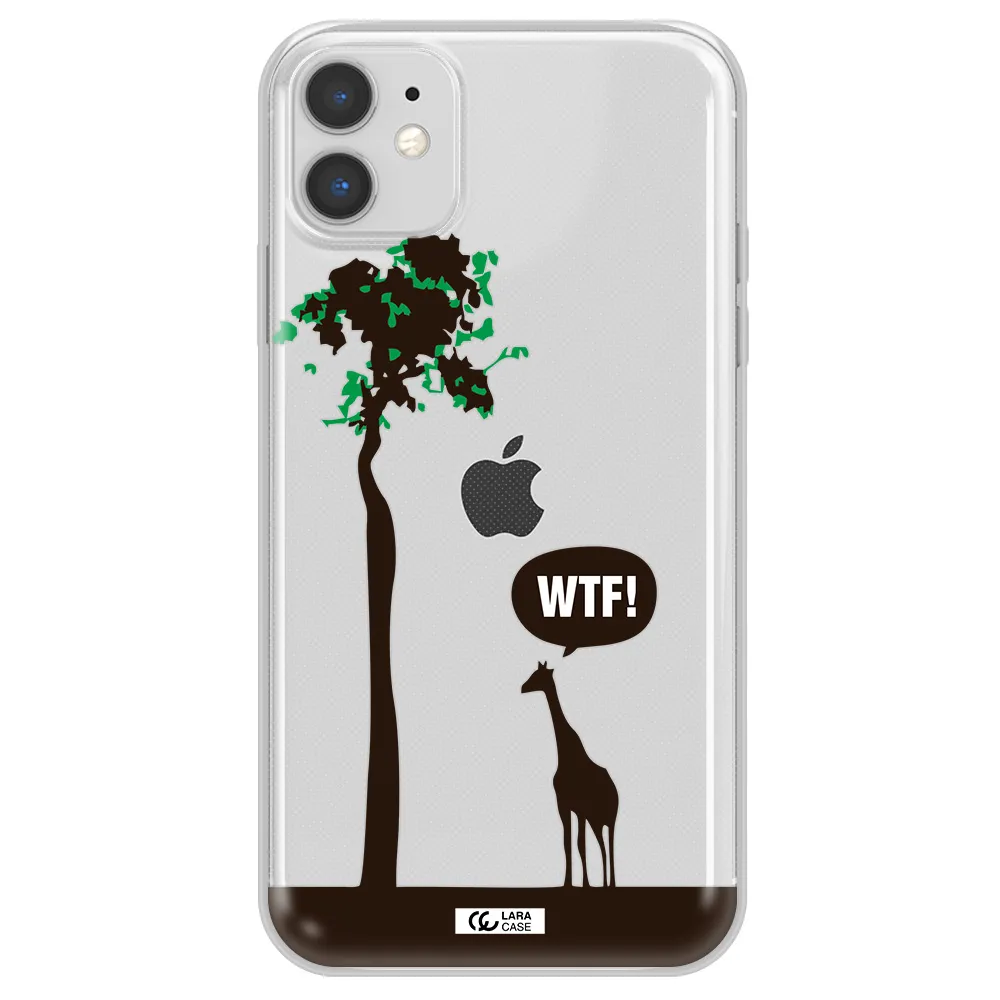 Wtf Apple iPhone 11 Clear TPU Case