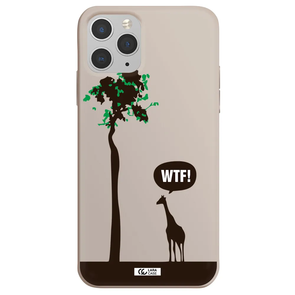 Wtf Apple iPhone 11 pro max Silicone Stone Case