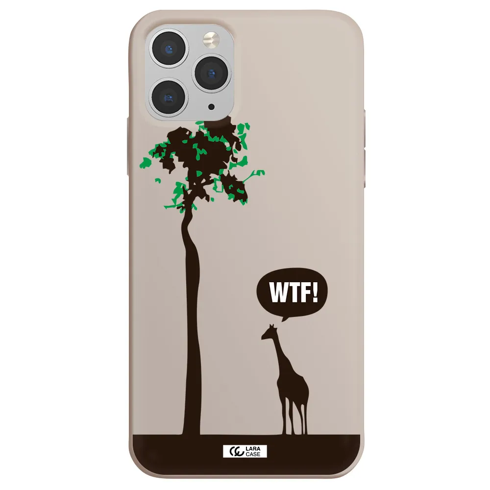 Wtf Apple iPhone 11 pro Silicone Stone Case