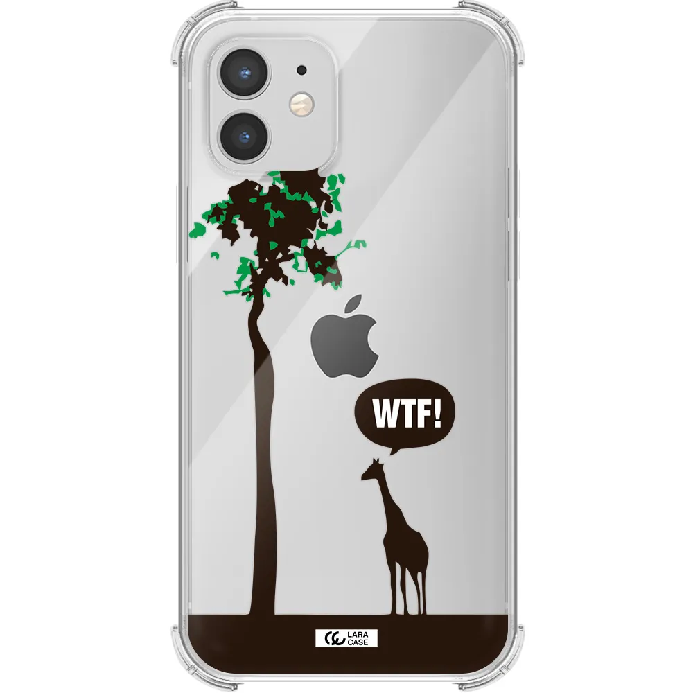 Wtf Apple iPhone 12 Clear PC Case