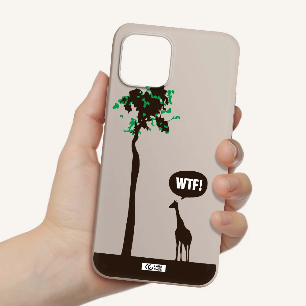 Wtf Apple iPhone 12 mini Silicone Stone Case