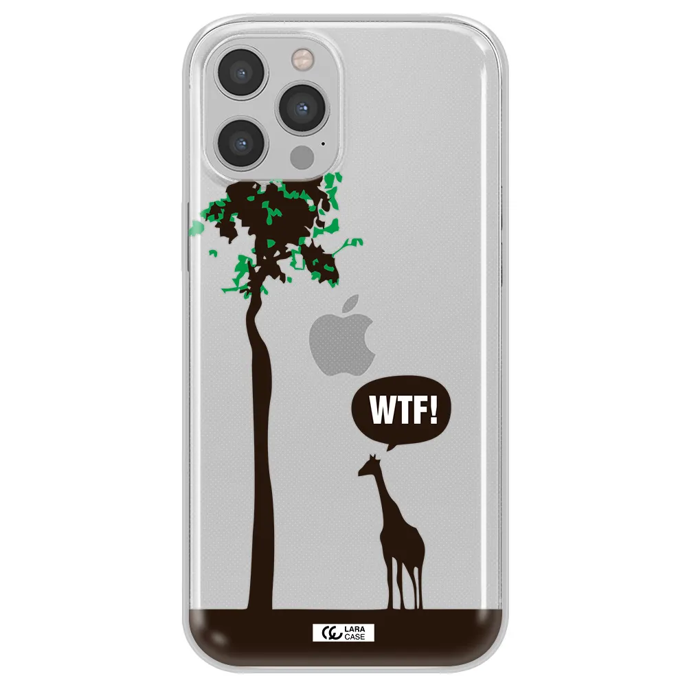 Wtf Apple iPhone 12 pro Clear TPU Case
