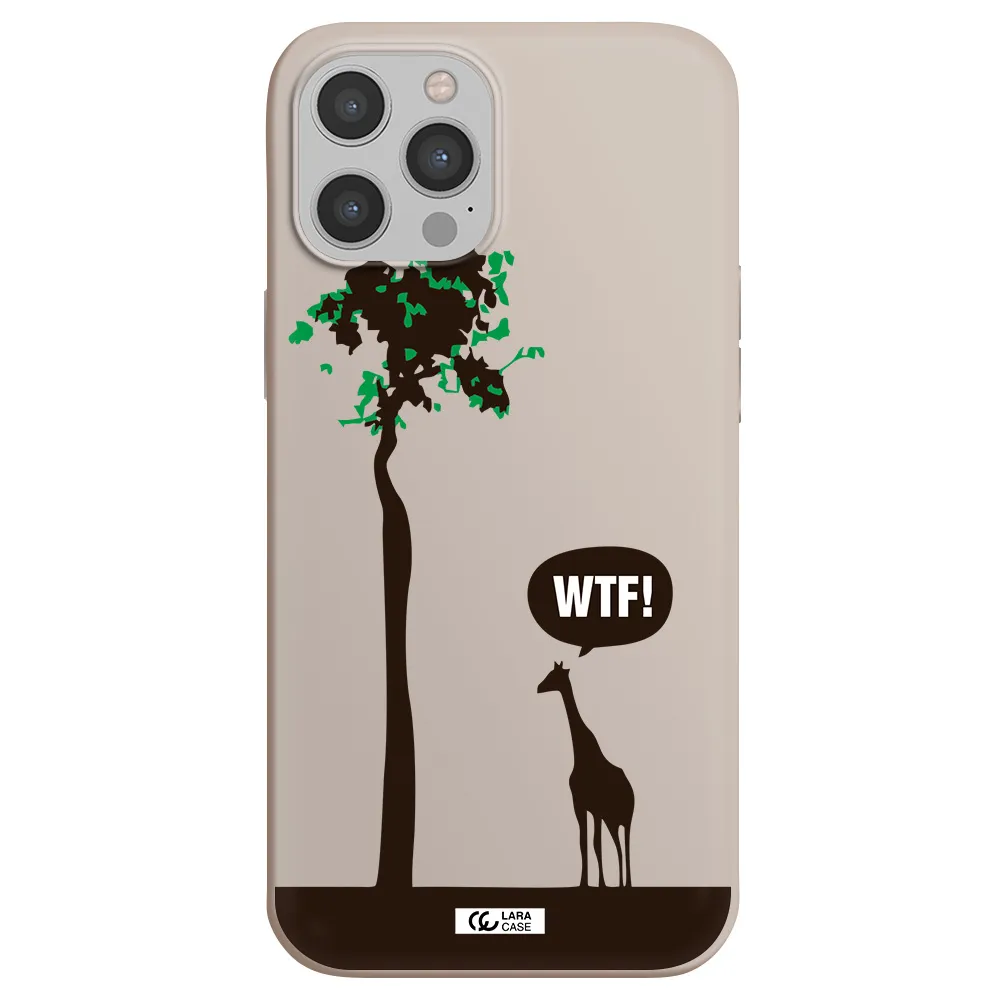 Wtf Apple iPhone 12 pro max Silicone Stone Case