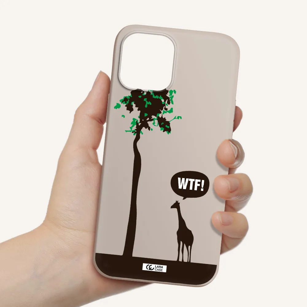 Wtf Apple iPhone 12 pro max Silicone Stone Case