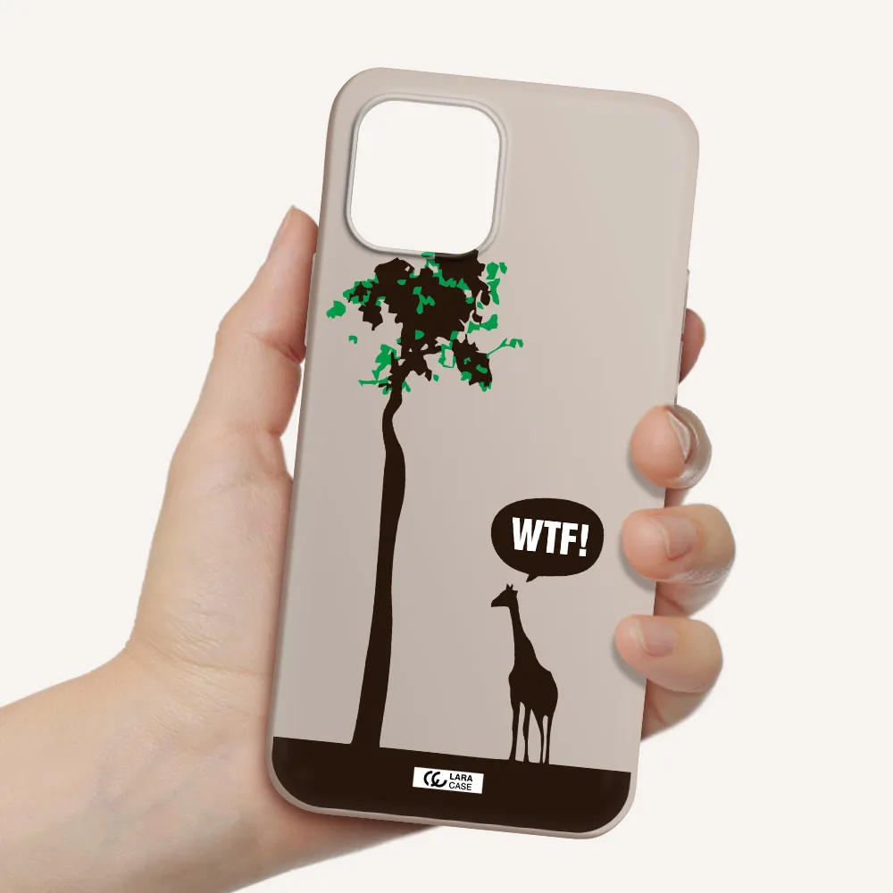 Wtf Apple iPhone 12 Silicone Stone Case