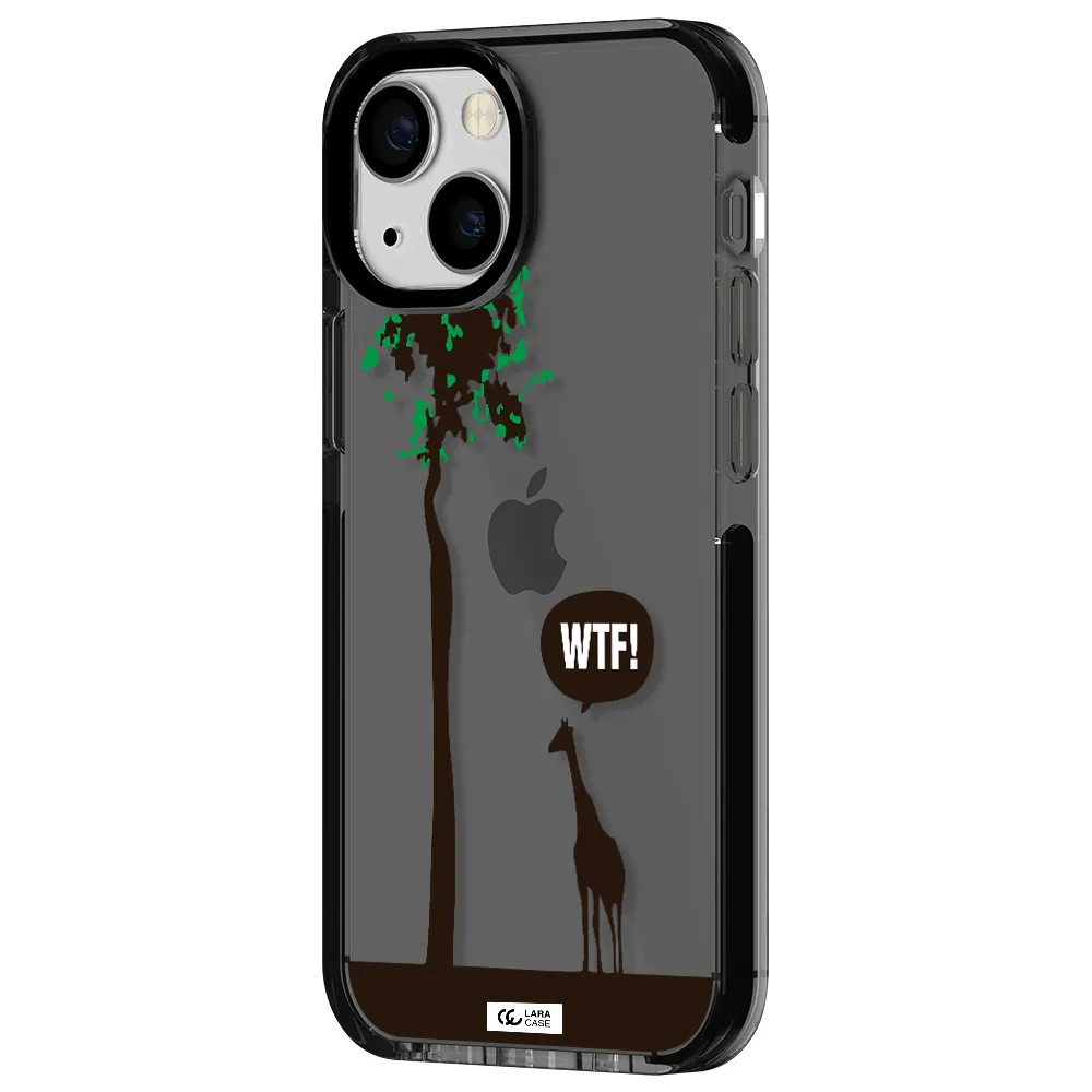 Wtf Apple iPhone 13 mini impact Smoke Black Case