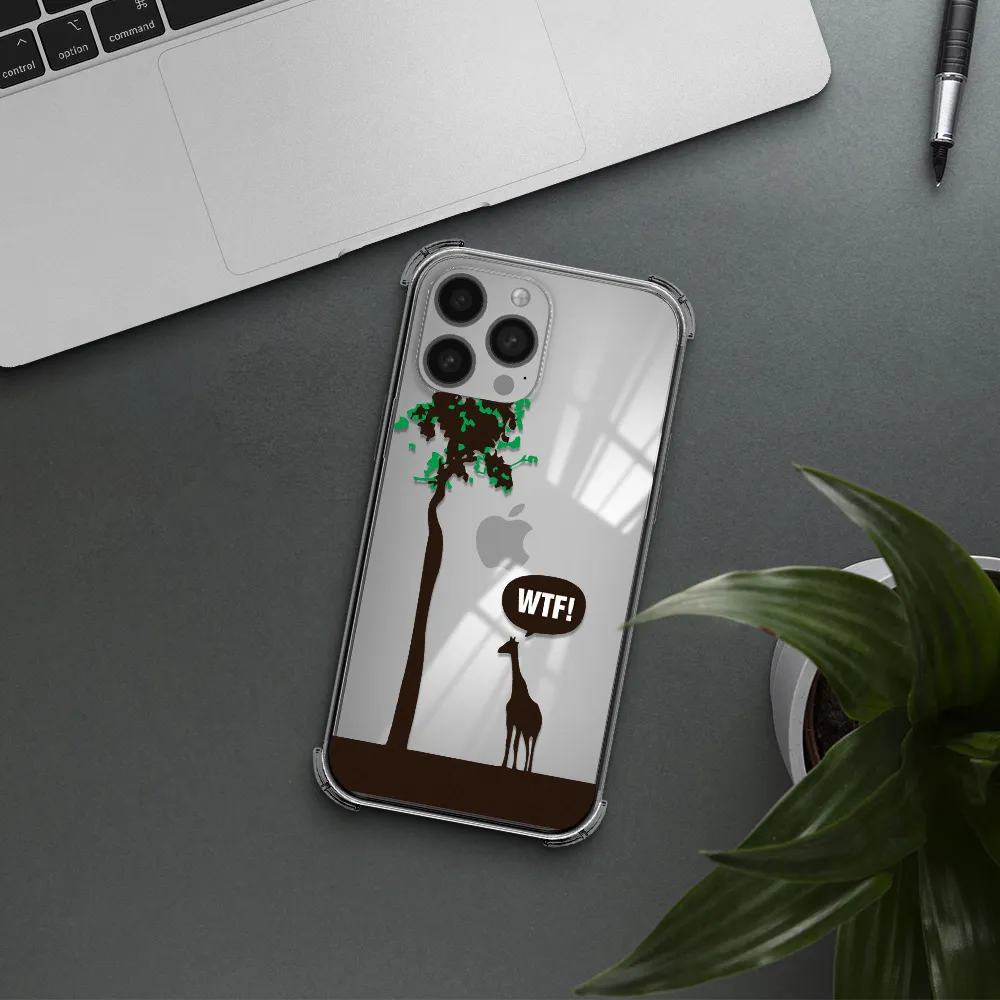 Wtf Apple iPhone 13 Pro Clear PC Case