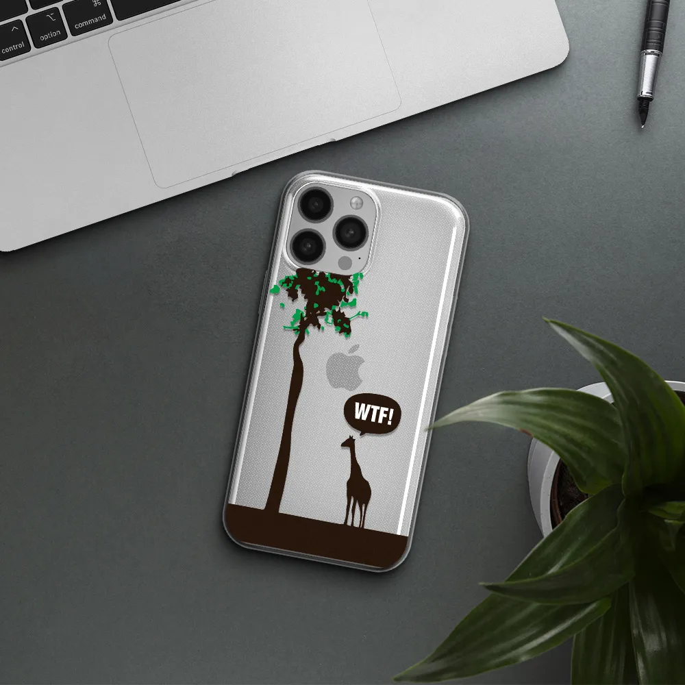 Wtf Apple iPhone 13 Pro Clear TPU Case