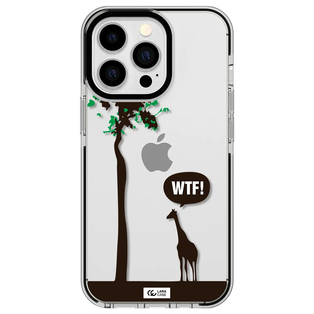 Wtf Apple iPhone 13 Pro impact black border Case