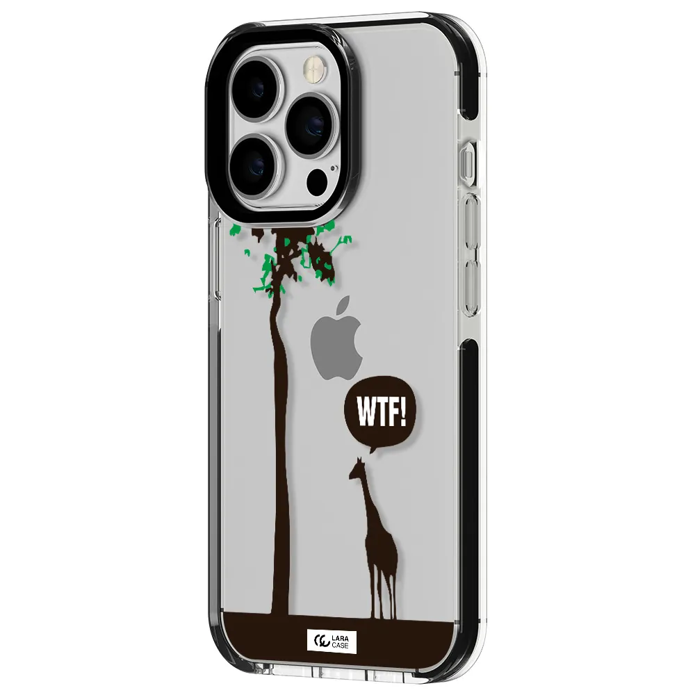 Wtf Apple iPhone 13 Pro impact black border Case