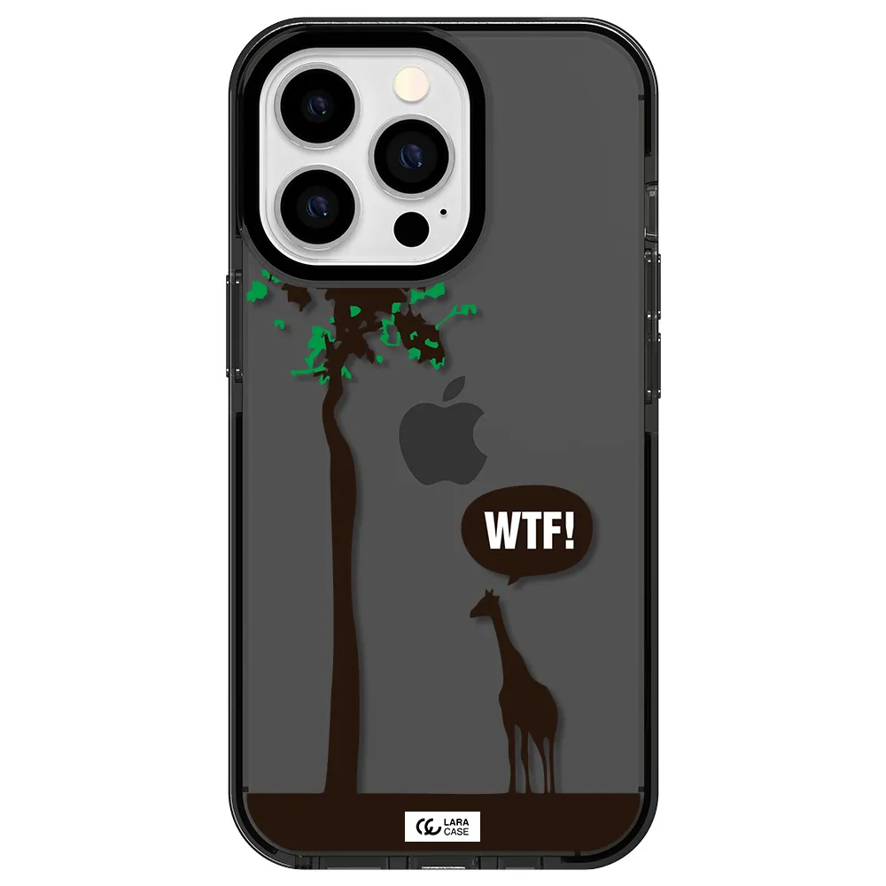 Wtf Apple iPhone 13 Pro impact Smoke Black Case