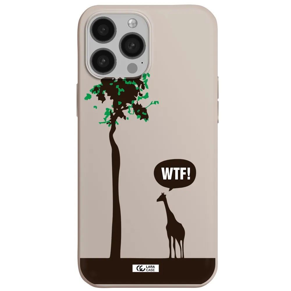 Wtf Apple iPhone 13 Pro Max Silicone Stone Case