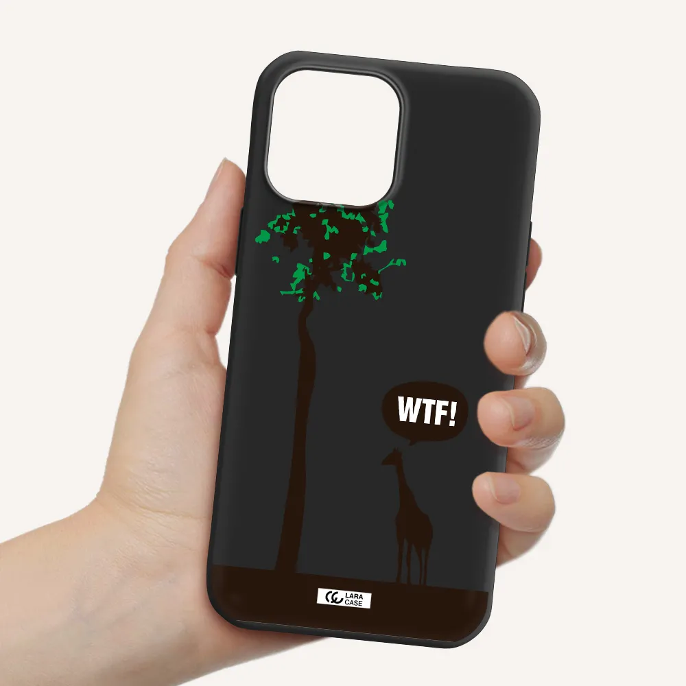Wtf Apple iPhone 13 Pro Silicone black Case