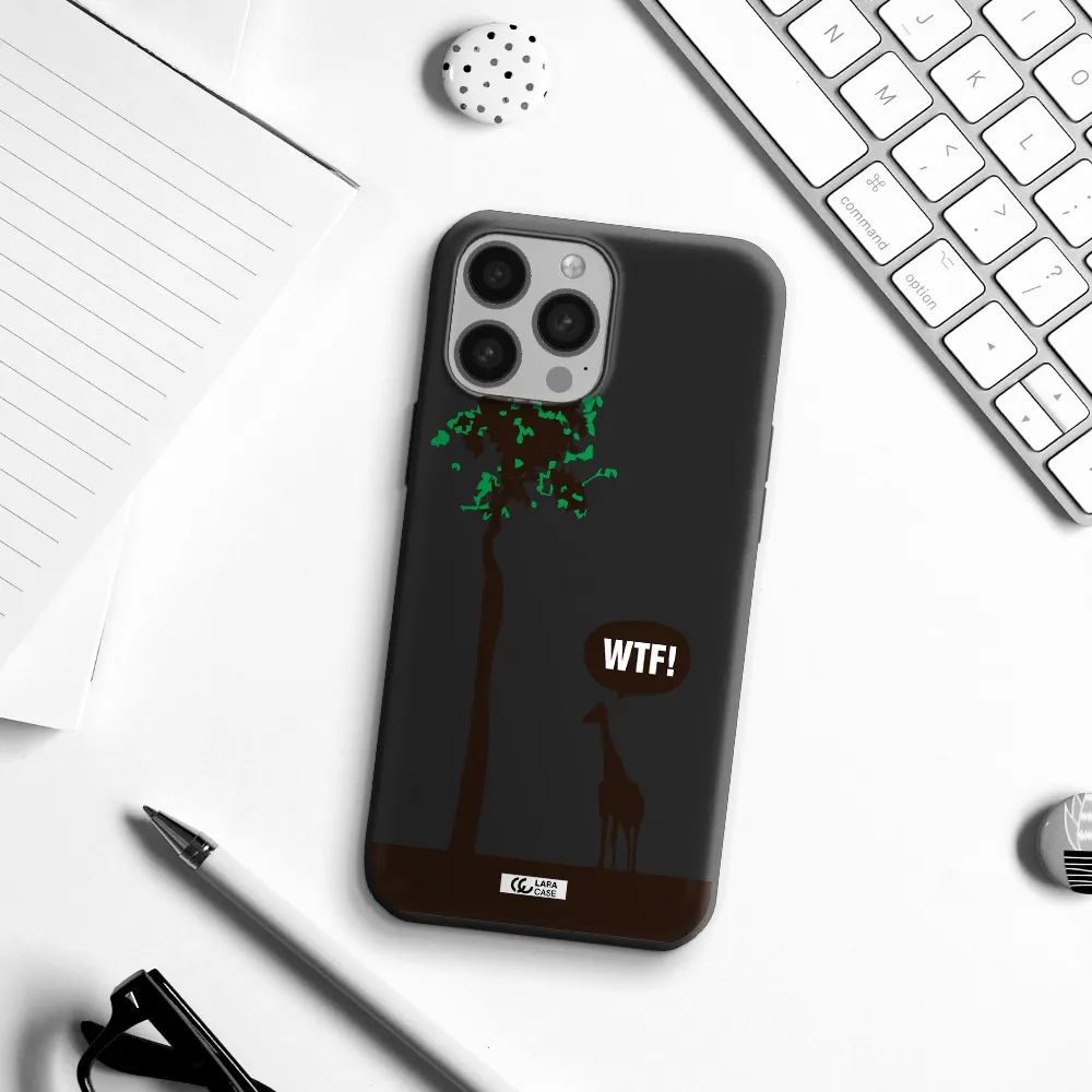 Wtf Apple iPhone 13 Pro Silicone black Case