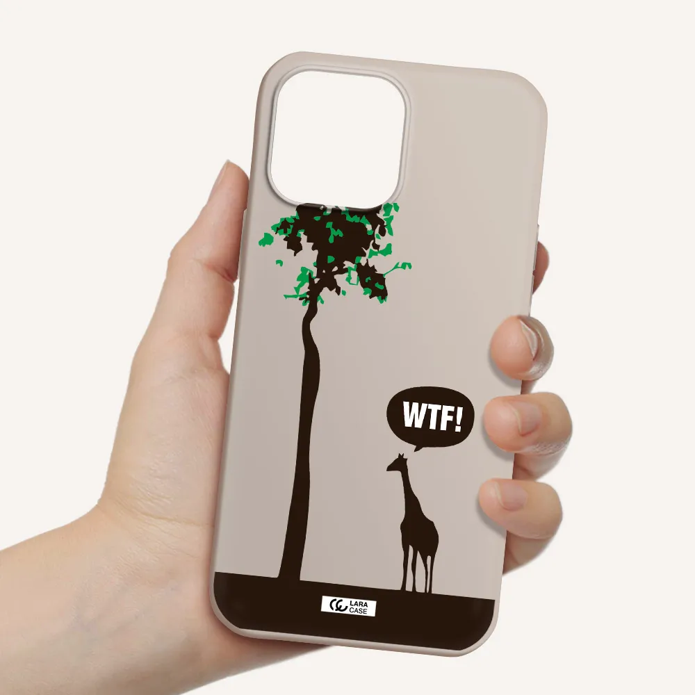 Wtf Apple iPhone 13 Pro Silicone Stone Case