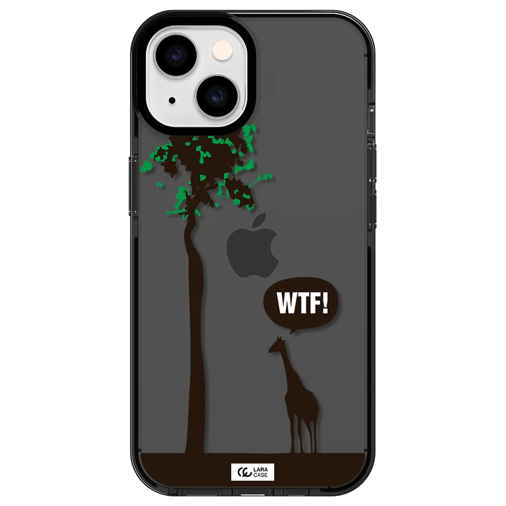 Wtf Apple iPhone 14 impact Smoke Black Case