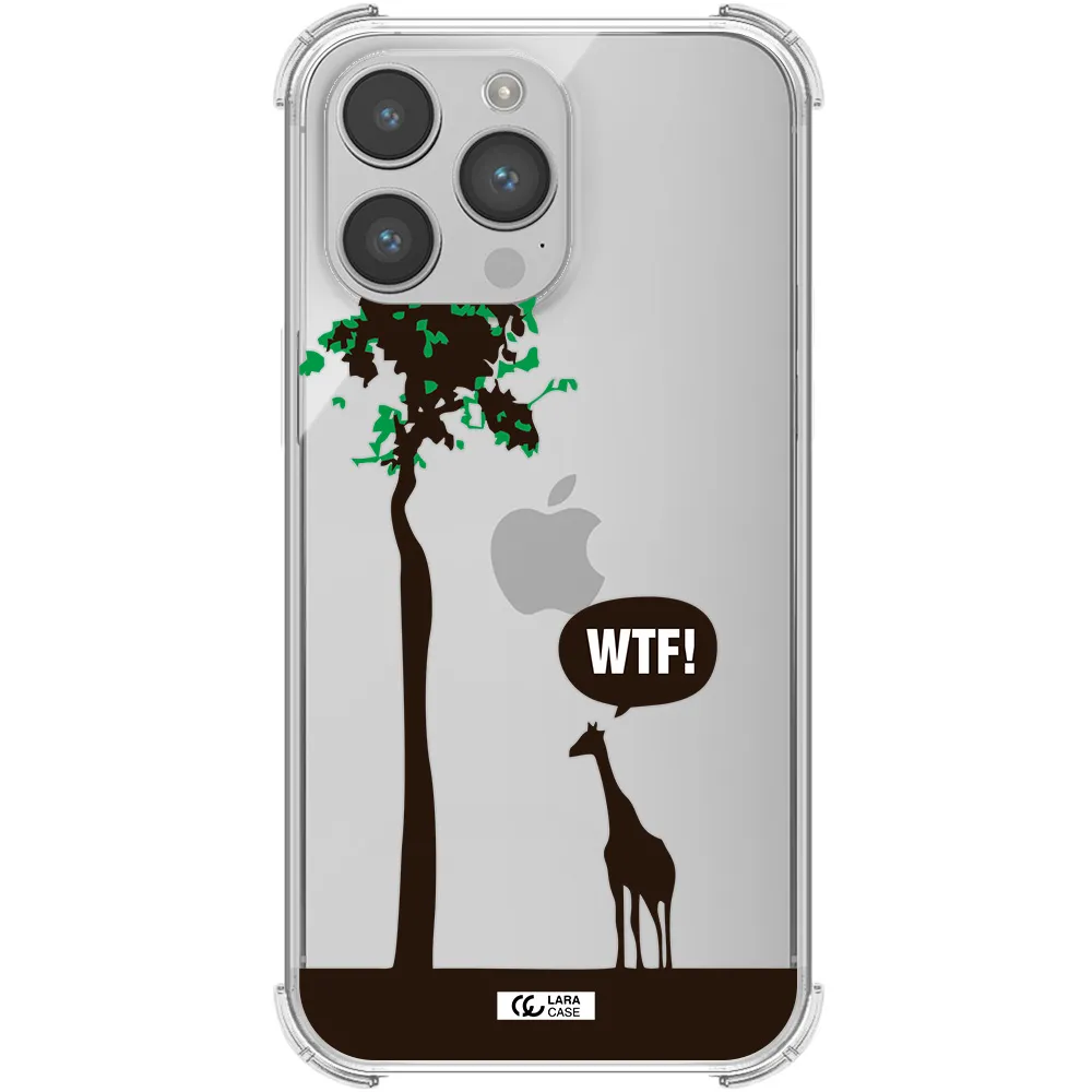 Wtf Apple iPhone 14 pro Clear PC Case