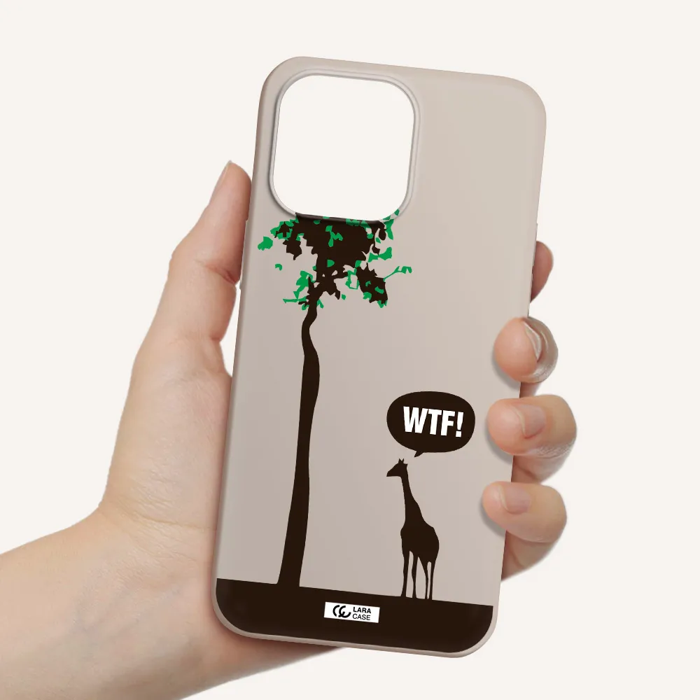 Wtf Apple iPhone 14 pro Silicone Stone Case