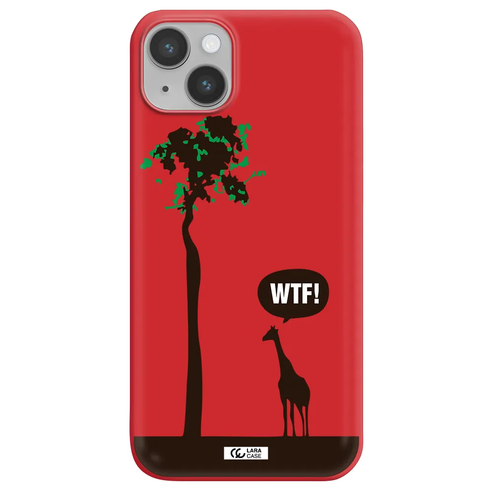Wtf Apple iPhone 14 Silicone Imperial Red Case