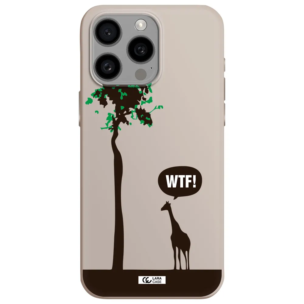 Wtf Apple Iphone 15 Pro max Silicone Stone Case