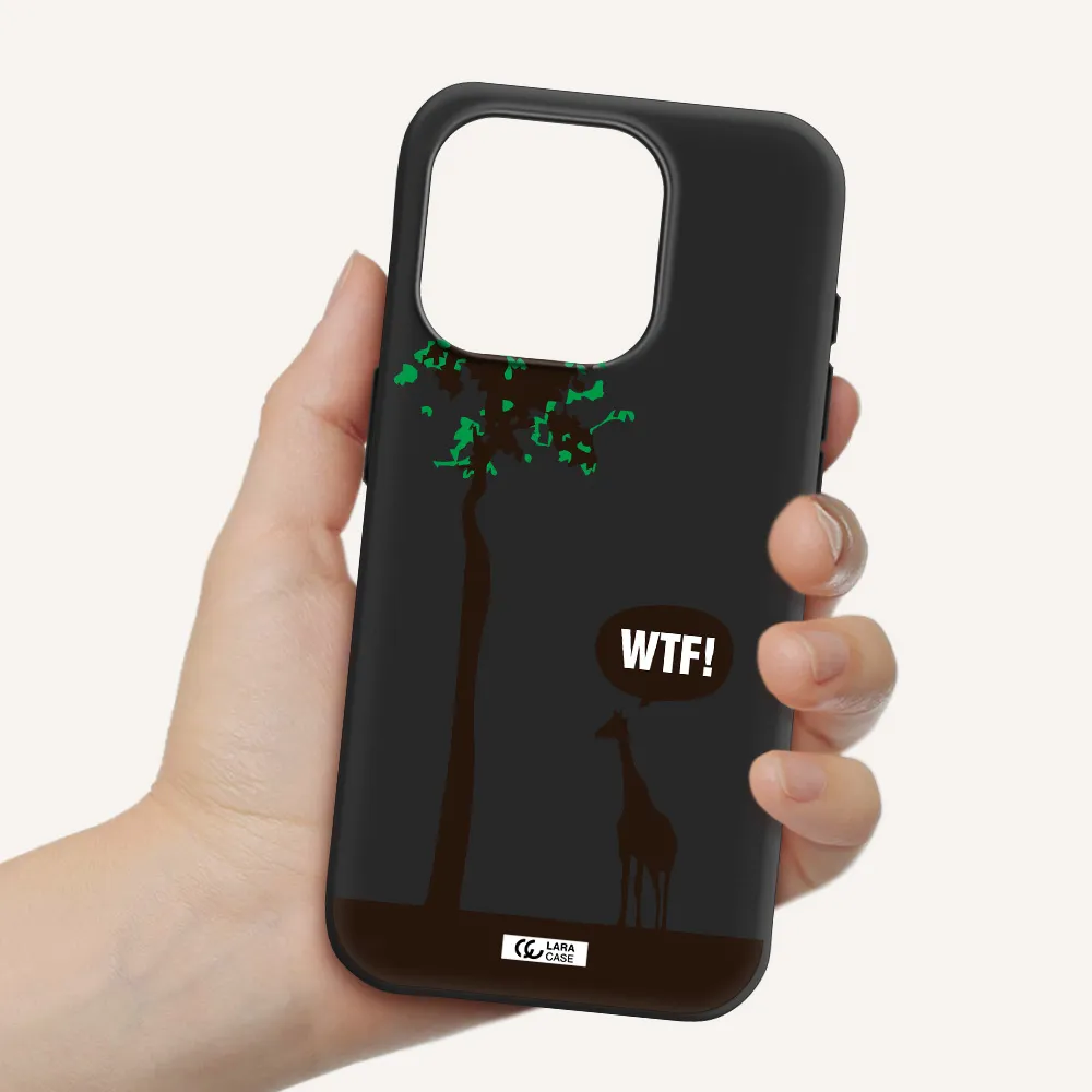Wtf Apple Iphone 15 Pro Silicone Black Case