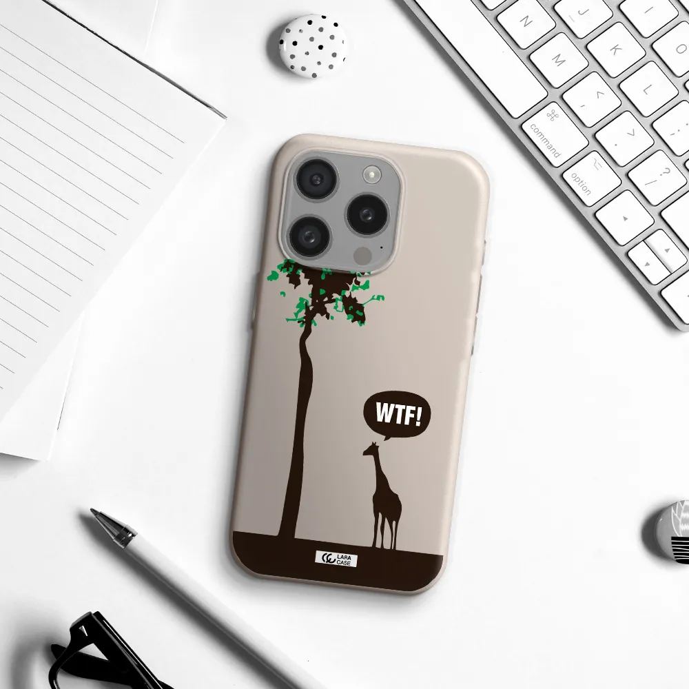 Wtf Apple Iphone 15 Pro Silicone Stone Case