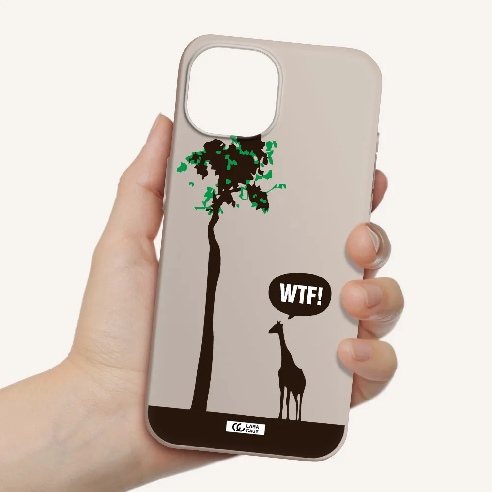 Wtf Apple iPhone 15 Silicone Stone Case