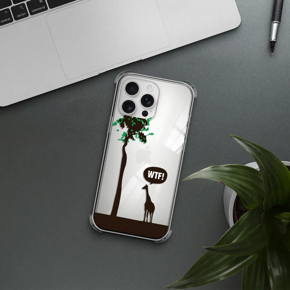 Wtf Apple Iphone 16 Pro Max Clear Pc Case