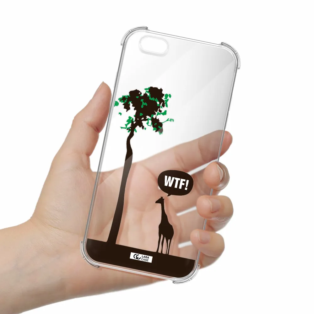 Wtf Apple iPhone 6 plus Clear PC Case