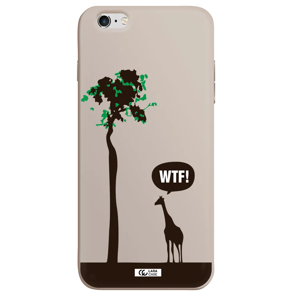 Wtf Apple iPhone 6 plus Silicone Stone Case