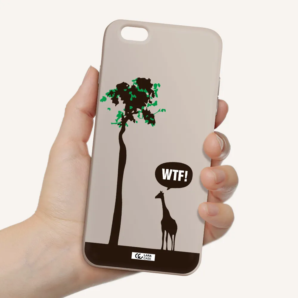 Wtf Apple iPhone 6 plus Silicone Stone Case