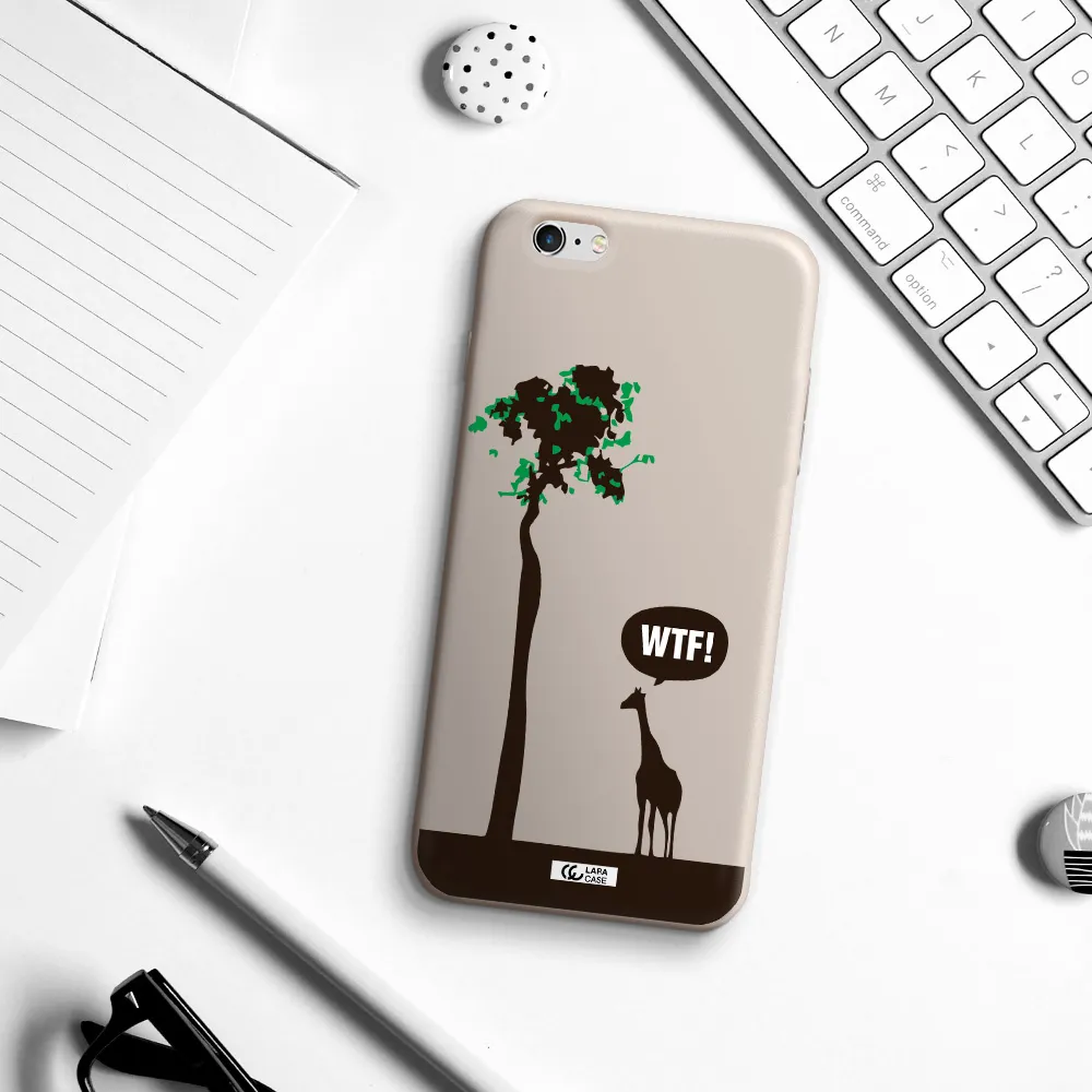 Wtf Apple iPhone 6 plus Silicone Stone Case