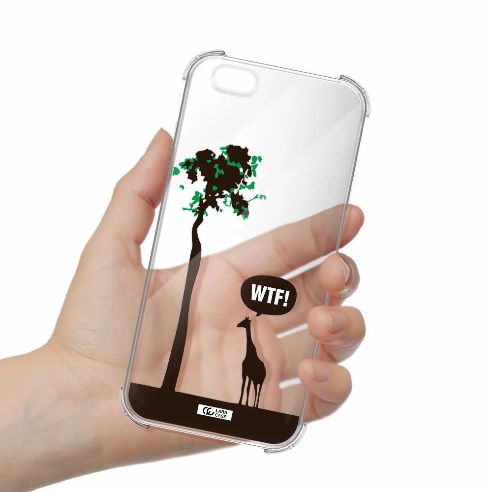 Wtf Apple iPhone 6 s plus Clear PC Case