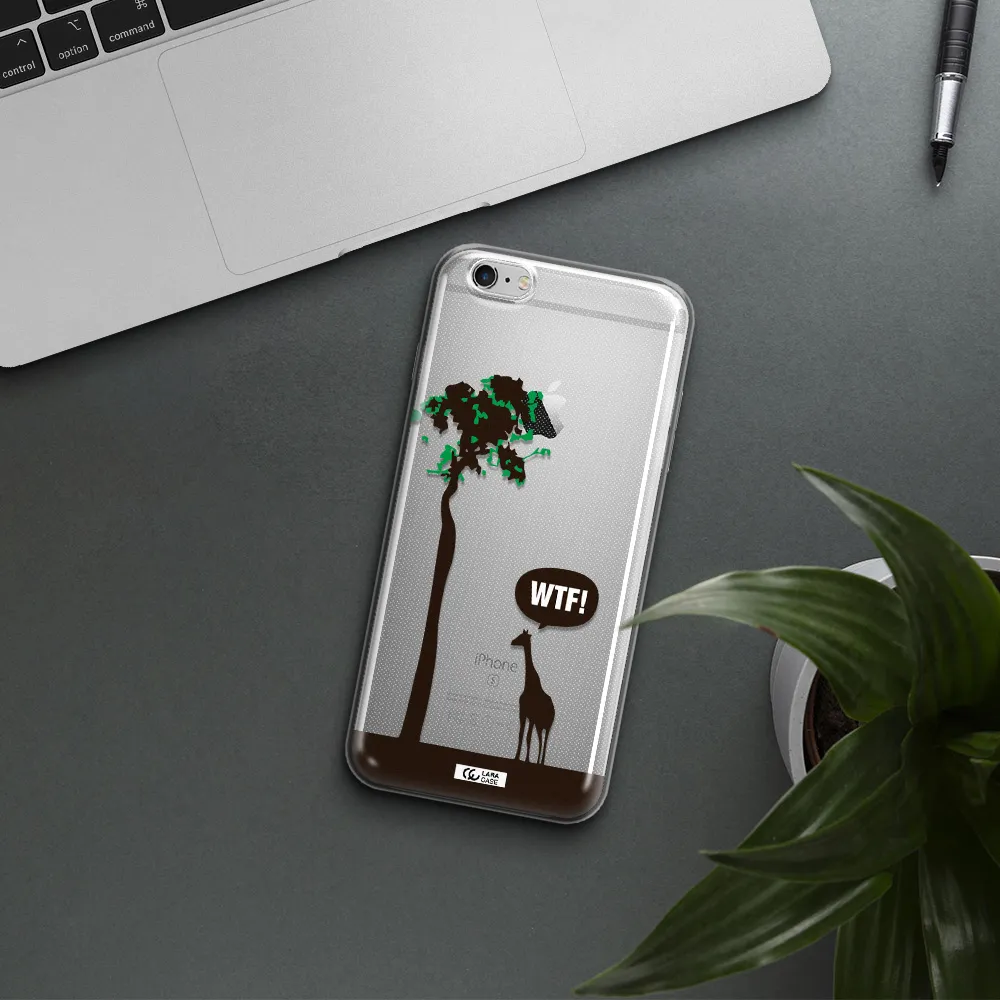 Wtf Apple iPhone 6S Clear TPU Case