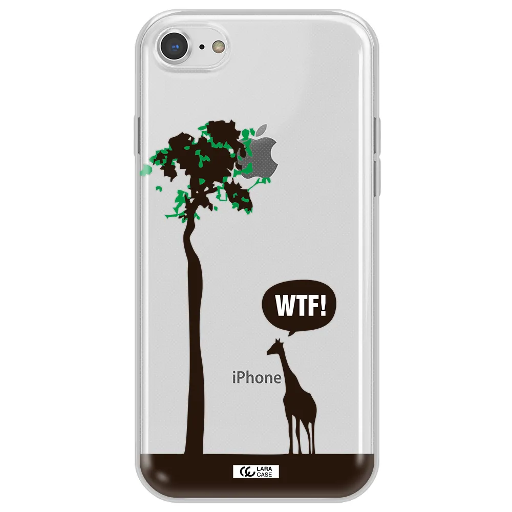 Wtf Apple iPhone 7 Clear TPU Case