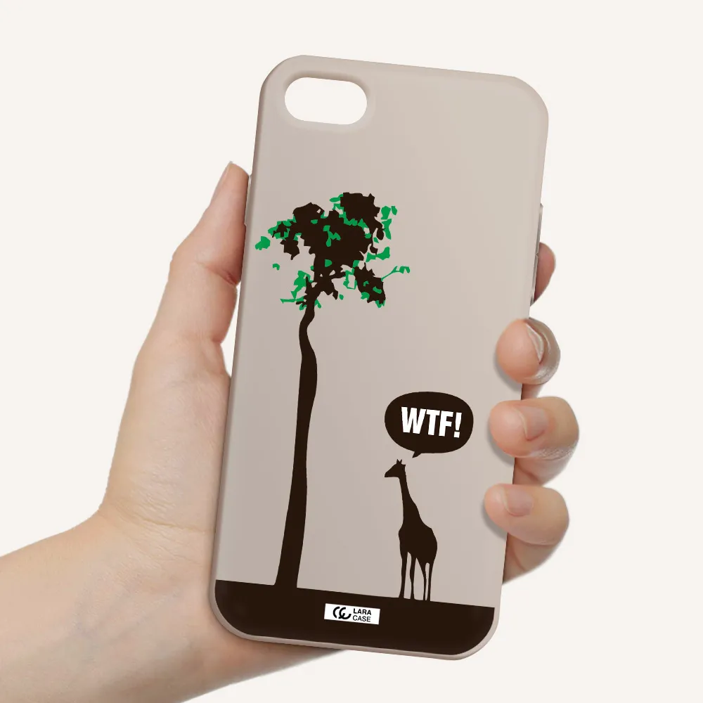 Wtf Apple iPhone 7 Silicone Stone Case