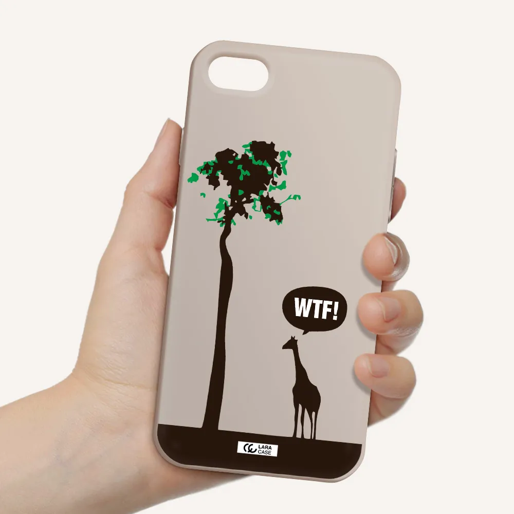 Wtf Apple iPhone 8 Silicone Stone Case