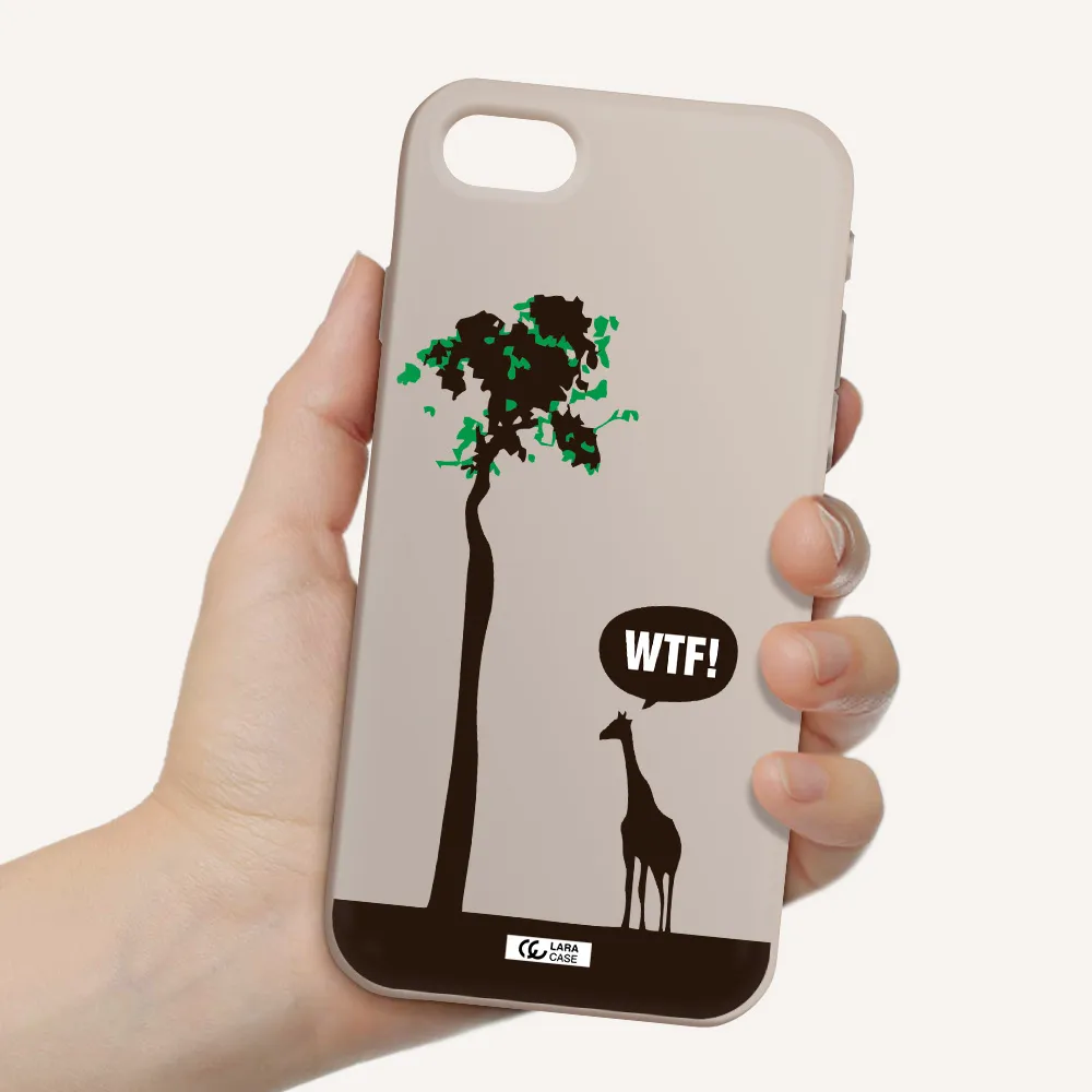 Wtf Apple iPhone se 2020 Silicone Stone Case