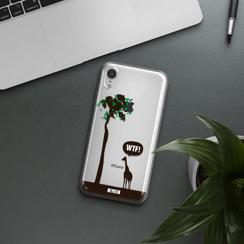 Wtf Apple iPhone XR Clear TPU Case