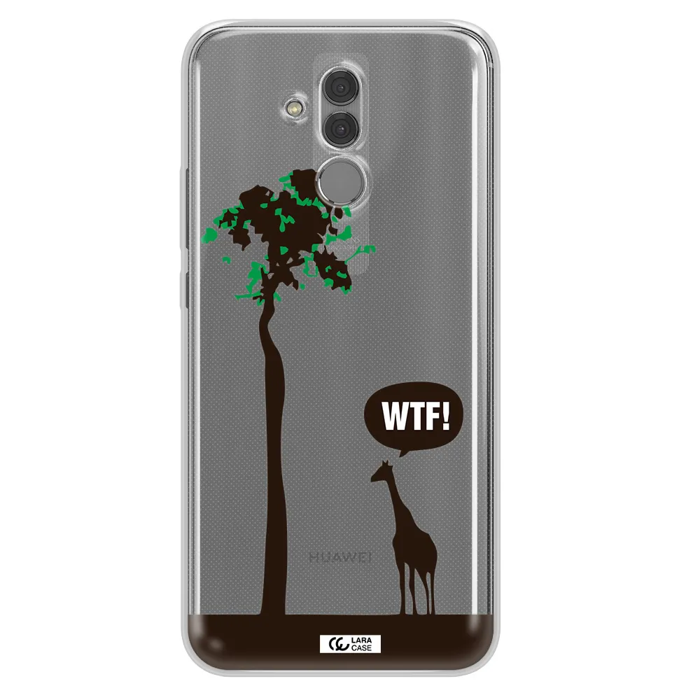Wtf Huawei Mate 20 Lite Clear TPU Case