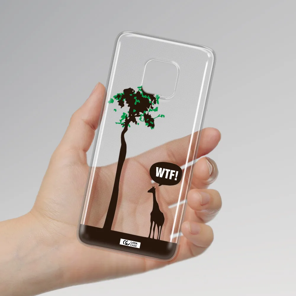 Wtf Huawei Mate 20 Pro Clear TPU Case
