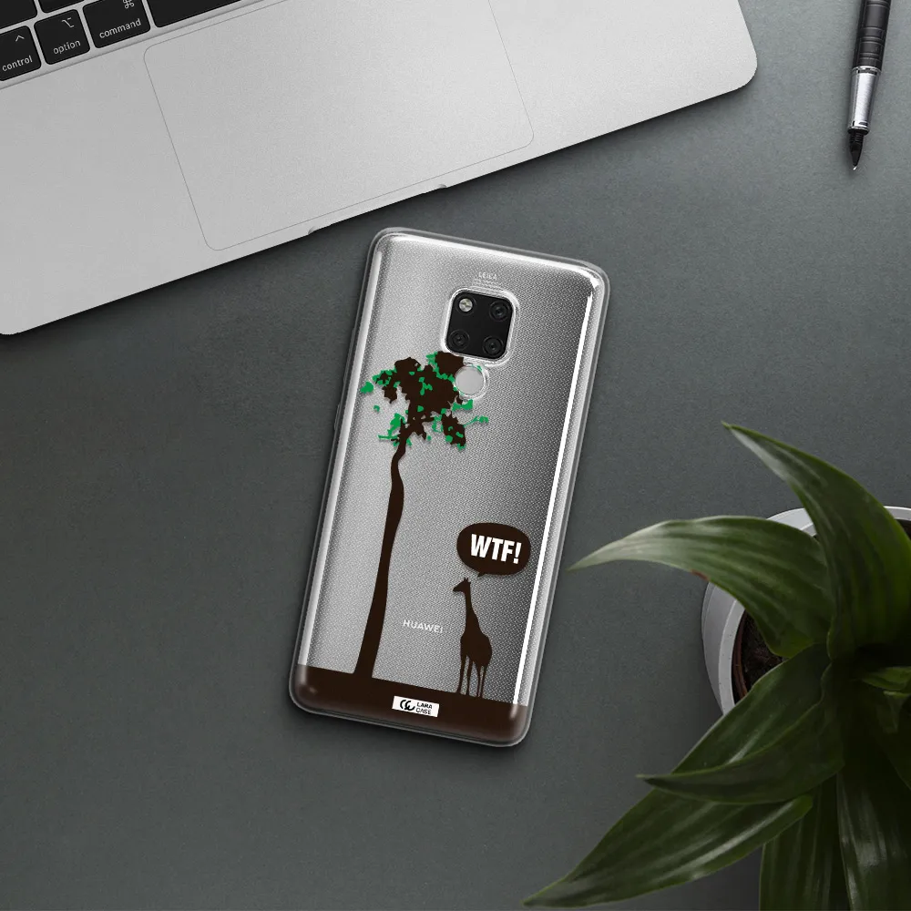 Wtf Huawei Mate 20X Clear TPU Case