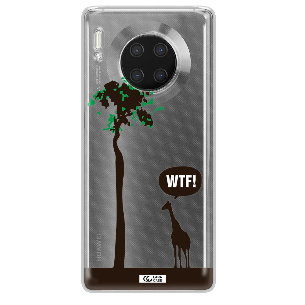 Wtf Huawei Mate 30 Pro Clear TPU Case
