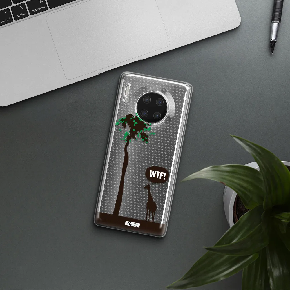 Wtf Huawei Mate 30 Pro Clear TPU Case