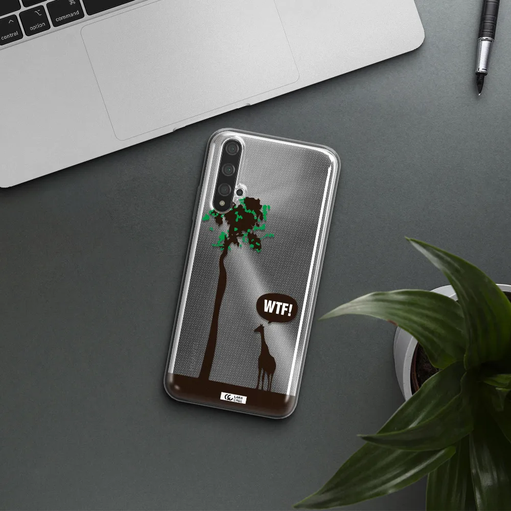 Wtf Huawei Nova 5t Clear TPU Case