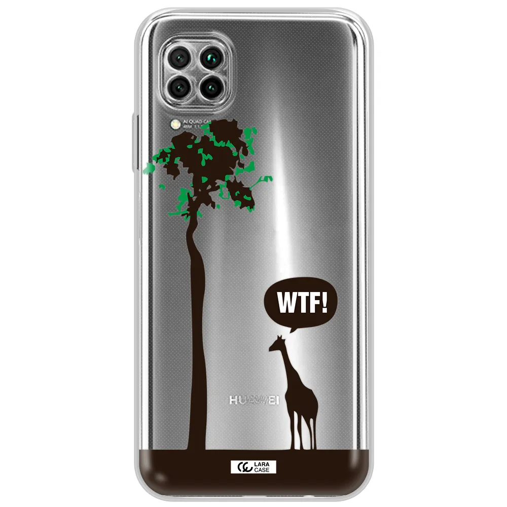 Wtf Huawei Nova 7I Clear Tpu Case