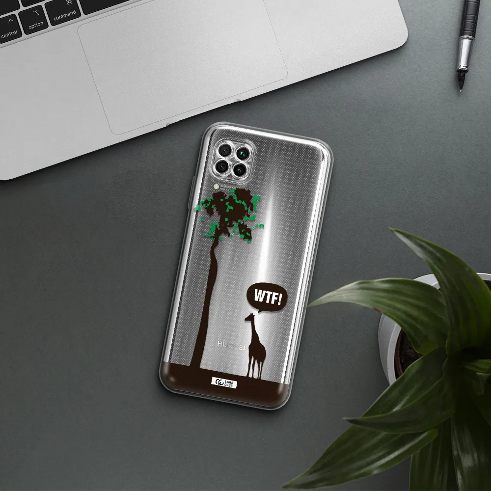 Wtf Huawei Nova 7I Clear Tpu Case