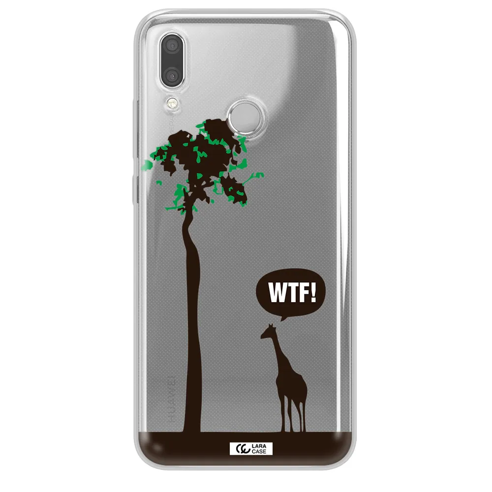 Wtf Huawei P Smart 2019 Clear TPU Case